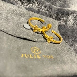 Julie Vos Bee Hoop Earrings